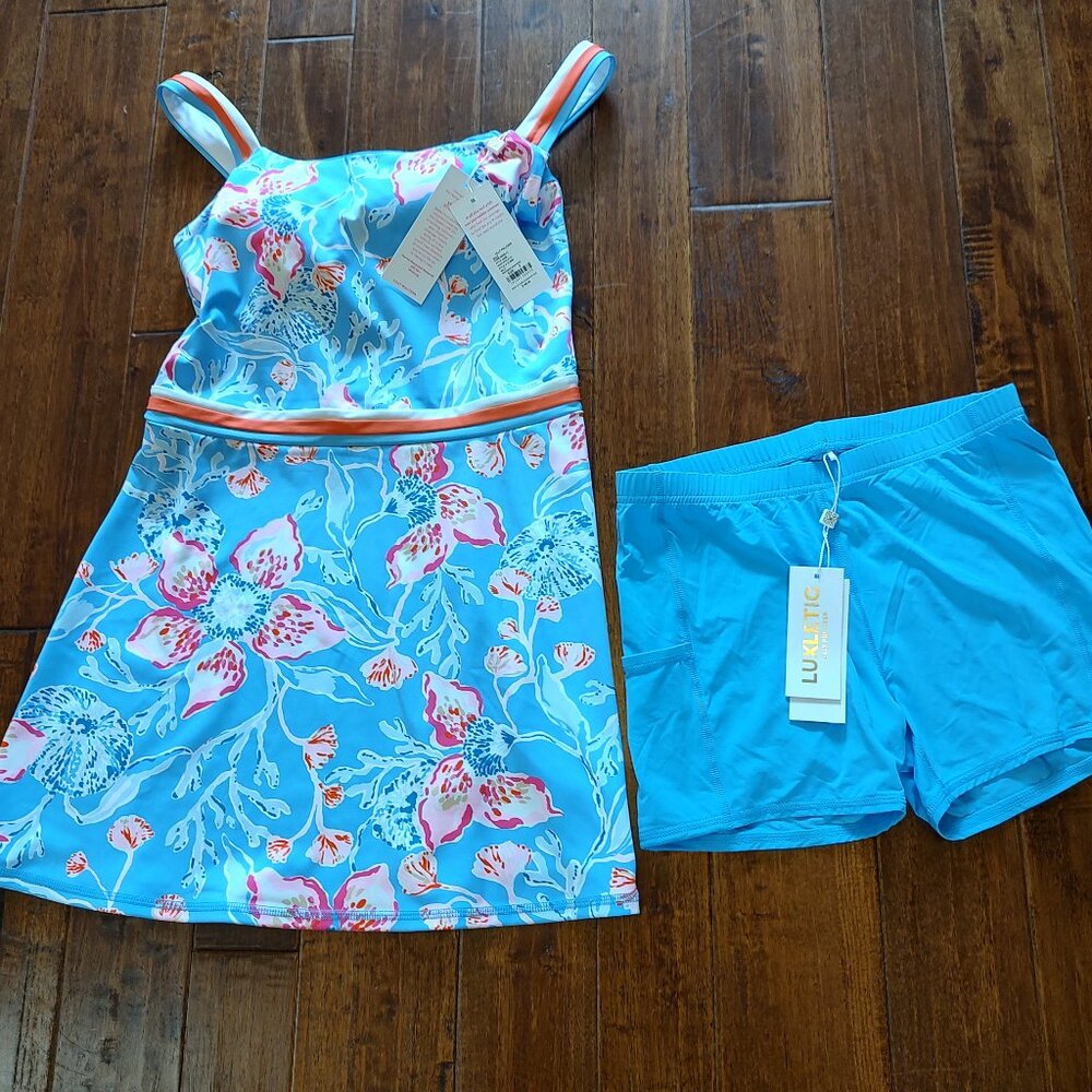 Lilly Pulitzer Bahamian Rhapsody dress with shorts size small